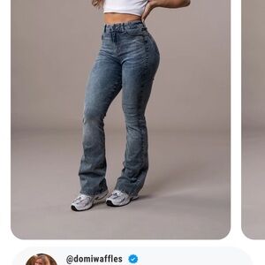 FITJEANS Women's Blue Jeans